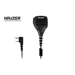 NAUZER MIA120K Micro haut-parleur NAUZER MIA-120-K Gamme PROFESSIONNELLE pour walkies KENWOOD : TH-K2, TH-K2ET, TH-K4, TH-F7, TK3201, TK3101, TH-22, THG-71 et TH-D7.