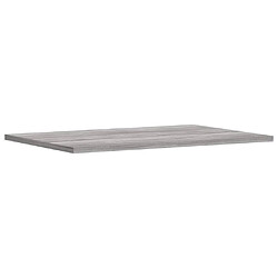 Avis vidaXL Étagères murales 4 pcs sonoma gris 60x40x1,5 cm bois ingénierie