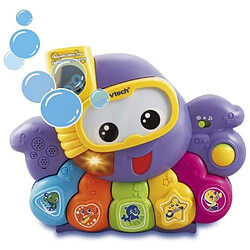 VTech Jouet de Bain Aquabulles Ma Pieuvre Orchestre 