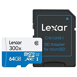 Secure digital sd LEXAR LSDMI 064 300 X