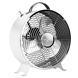 tristar - ve-5967 tristar - ventilateur de table 25cm 20w métal blanc - ve-5967