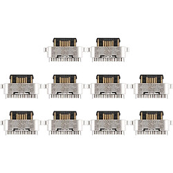 Wewoo Connecteur de port chargement 10 PCS pour Meizu 16 / Meilan E4 