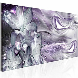 Paris Prix Tableau Lilies & Waves Narrow Pale Violet 40 x 120 cm