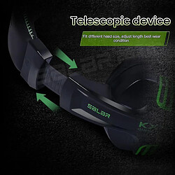 Universal Casque gamer Heavy Bass entoure le casque stéréo gamer Casque gamer | Casque/casque pas cher