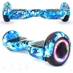 YOMME MOBILITÉ Hoverboard 6.5" Bleu Camouflage