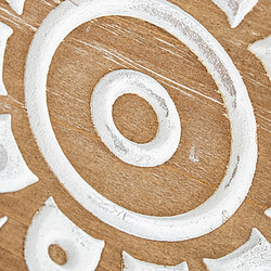 Acheter Décoration murale Alexandra House Living Blanc Naturel Métal Cercles 130 x 64 x 4,5 cm