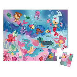 Puzzle enfant 24 pièces Sirènes - Janod