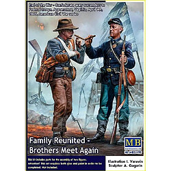 Master Box Figurine Mignature American Civil War Series Family Reunited - Brothers Meet Again 