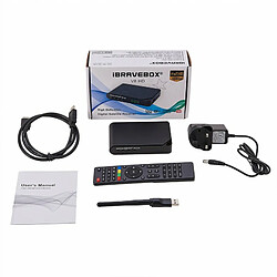 Ibravebox V8 Hd 1080P Dvb-S2 Récepteur De Télévision Web Par Satellite Numérique Gratuit Pvr Usb Wifi Prise Américaine