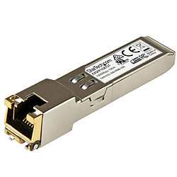 StarTech.com Module SFP GBIC compatible Juniper EX-SFP-1GE-T - Transceiver Mini GBIC 10/100/1000BASE-T 