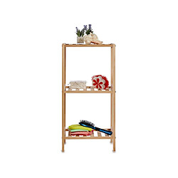 Avis MEUBLE DE SALLE DE BAIN ETAGERE DE RANGEMENT MEUBLE DE RANGEMENT MEUBLE D'ENTRÉE CONSOLE D'ENTRÉE BIBLIOTHEQUE ETAGERE 3 NIVEAUX 35X30X70CM+KIPIT