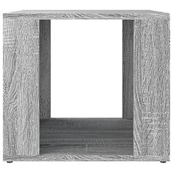 Acheter vidaXL Table de chevet Sonoma gris 41x40x36 cm Bois d'ingénierie