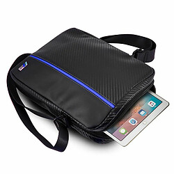 BMW bmtb10capnbk Travel Bag 9?10 Pouces Carbon Inspiration, M Collection, Universal Noir/Bleu pas cher