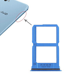 Acheter Wewoo 3 x Plateau pour carte SIM pour Vivo X9i (bleu)