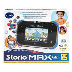 VTECH - Console Storio Max 2.0 5 Bleue - Tablette Éducative Enfant 5 Pouces pas cher