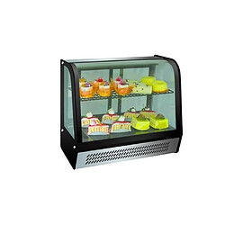 Vitrine Réfrigérée à Poser Pâtisserie - 100 litres Noire - Combisteel - Vitrine Réfrigérée à Poser pour Pâtisserie - 100 litres - Combisteel - R600A