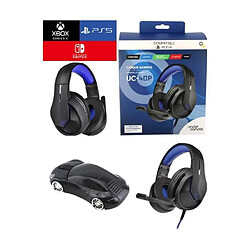 Under Control CASQUE GAMER PRO NINTENDO SWITCH XBOX X/S PC PRO-SH3 BLEU SWITCH EDITION GAMING + SOURIS PORSHE