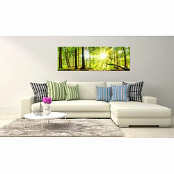 Paris Prix Tableau Imprimé Majestic Trees 40 x 120 cm