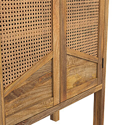 Avis Rendez Vous Deco Armoire Tiki en cannage 2 portes en bois