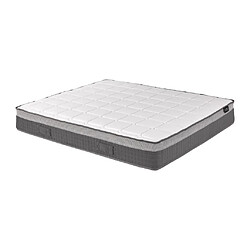 Vente-Unique Matelas 140 x 190 cm ressorts ensachés 7 zones et mémoire de forme ép.29cm - MONTAIGNE II de PALACIO