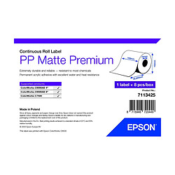 Papier pour imprimante Epson 7113425 Blanc (8 Unités) 