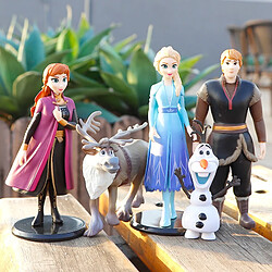 Avis Universal Disney Frozen 2 Elsa Anna Olaf Image Modèle Princesse Elza Fille Poupée Jouet Set Cadeau Priorité Cadeau d'Anniversaire Enfant | Action People(Coloré)