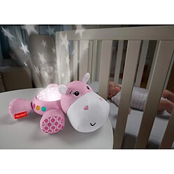 Fisher Price peluche veilleuse avec Projection de Lumière Étoilée pour Bébé rose 