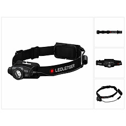 Ledlenser H5R Core LED Lampe frontale 500 lm IP67 Noir + 1x Batterie + Câble de chargement ( 502121 )