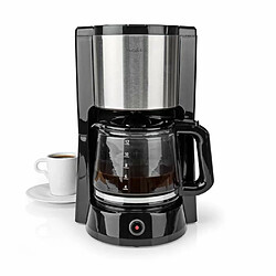Cafetière Machine à café Inox 1.5L 12 tasses 1000W + Grille-pain Inox 2 Fentes 850W 3 fonctions - LIVOO