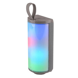 Yonis Enceinte Bluetooth Waterproof Stéréo 3D Enceinte Bluetooth Portable Étanche Stéréo 3D AUX FM TF USB Gris YONIS