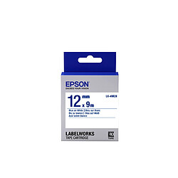 Epson Label Cartridge Standard LK-4WLN Blue/White 12mm (9m) label-making tape