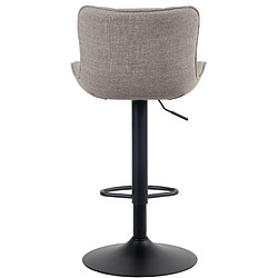 Acheter Non Lot de 2 tabourets de bar tissu Linus