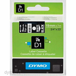 Etiquettes pour Imprimante Dymo S0720910 Noir Blanc/Noir 7 m 