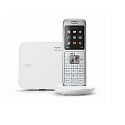 Téléphone sans fil dect blanc - gigacl660soloblanc - GIGASET