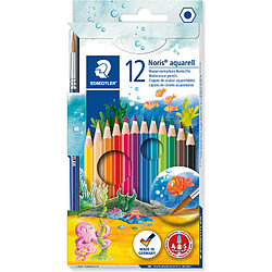 STAEDTLER Crayon aquarelle Noris, étui carton de 12 () 