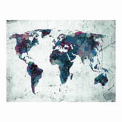 Paris Prix Papier Peint World Map on the Wall 154 x 200 cm