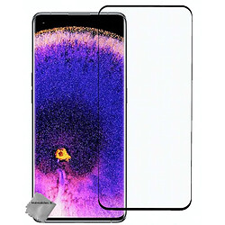 Htdmobiles Film de protection vitre verre trempe incurve integral pour Oppo Find X5 Pro 5G - NOIR Film de protection verre trempe incurve integral pour Oppo Find X5 Pro 5G - NOIR