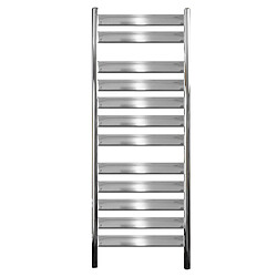 Ecd Germany Radiateur Design serviettes chauffant 500 x 950 mm chrome ECD Germany Radiateur de Salle de Bain Tharr 500 x 950 mm Chrome Radiateur Design Moderne Panneau Sèche-serviettes Chauffage Mural avec Instructions de Montage Incluses