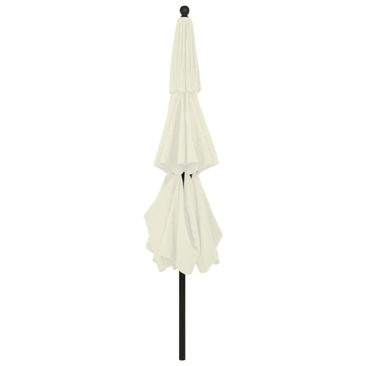 Acheter Maison Chic Parasol Jardin | Parasol à 3 niveaux avec mat en aluminium Sable 3,5 m - GKD66045