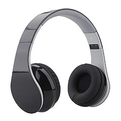 Kinganda sans fil Bluetooth Casques d'écoute avec récepteur USB pour PC PS4 jeu Noir 