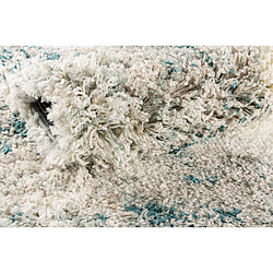 Hadorn Tapis shaggy 90x62 Vert Lachen Haze pas cher