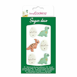 Scrapcooking Décors sucrés dinosaures