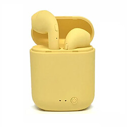 Universal Mini bouchon d'oreille masque bluetooth (jaune) 