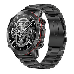 Yonis Montre Connectée IP67 Bluetooth 5.1 1.43' Santé et Appel Vocal