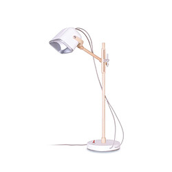 Swabdesign Lampe Mob blanche