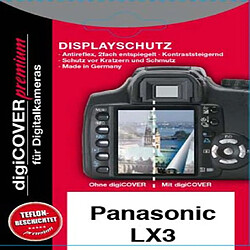 DigiCover Protection d'écran Premium pour Panasonic DMC LX3