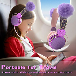 Acheter Universal Écouteurs câblés avec microphone 3.5mm musique casque stéréo ordinateur téléphone mobile gamer chat casque fille cadeau |