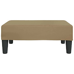 Avis Maison Chic Repose-pied,Tabouret confortable Cappuccino 78x56x32 cm Similicuir -MN62961