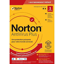 Logiciel Norton antivirus plus 2go