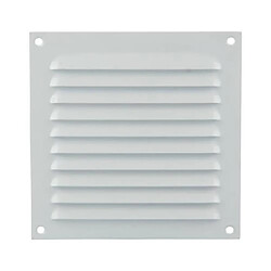 Grille à persienne 436 Renson 200 x 200 mm époxy blanc NR RAL 9010 